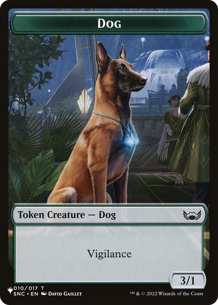 Shapeshifter // Dog Double-Sided Token [The List] | Exor Games Summserside