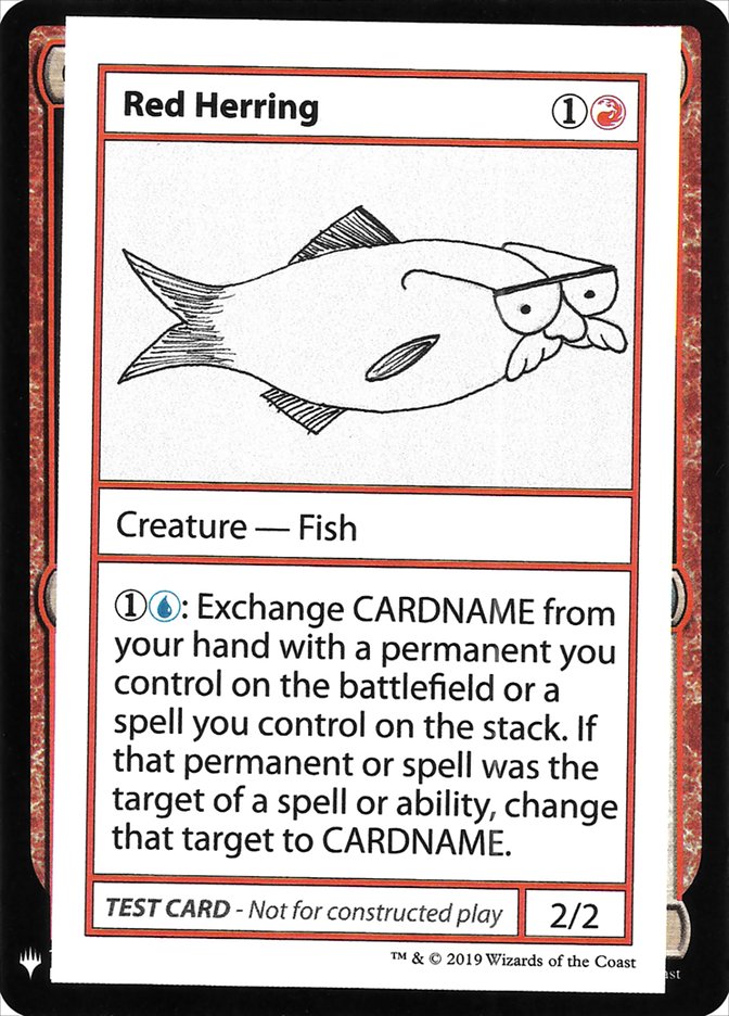 Red Herring [Mystery Booster Playtest Cards] | Exor Games Summserside