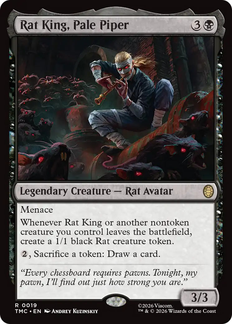 Rat King, Pale Piper [Teenage Mutant Ninja Turtles Commander] | Exor Games Summserside