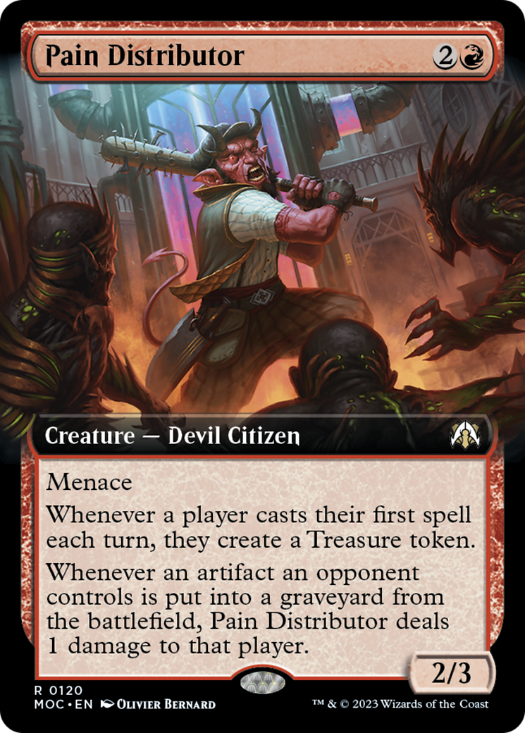 Pain Distributor (Extended Art) [March of the Machine Commander] | Exor Games Summserside