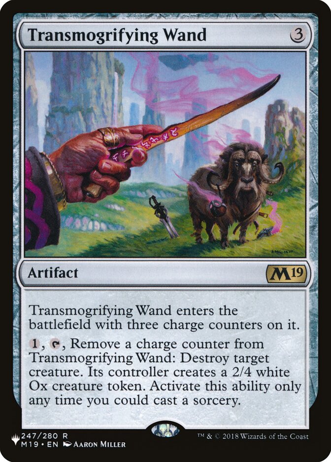 Transmogrifying Wand [The List] | Exor Games Summserside