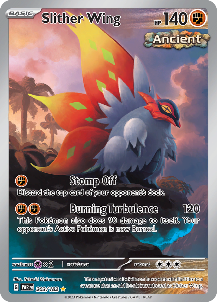 Slither Wing (203/182) [Scarlet & Violet: Paradox Rift] | Exor Games Summserside
