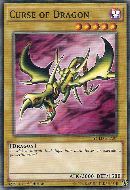 Curse of Dragon [YGLD-ENA07] Common | Exor Games Summserside