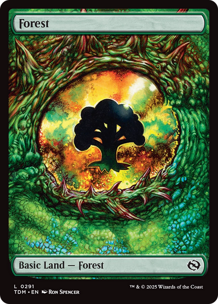 Forest (0291) [Tarkir: Dragonstorm] | Exor Games Summserside