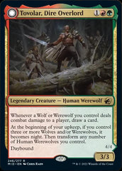 Tovolar, Dire Overlord // Tovolar, the Midnight Scourge [Innistrad: Midnight Hunt] | Exor Games Summserside