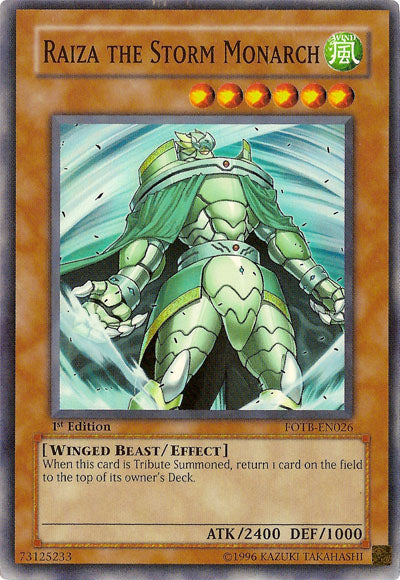 Raiza the Storm Monarch [FOTB-EN026] Super Rare | Exor Games Summserside