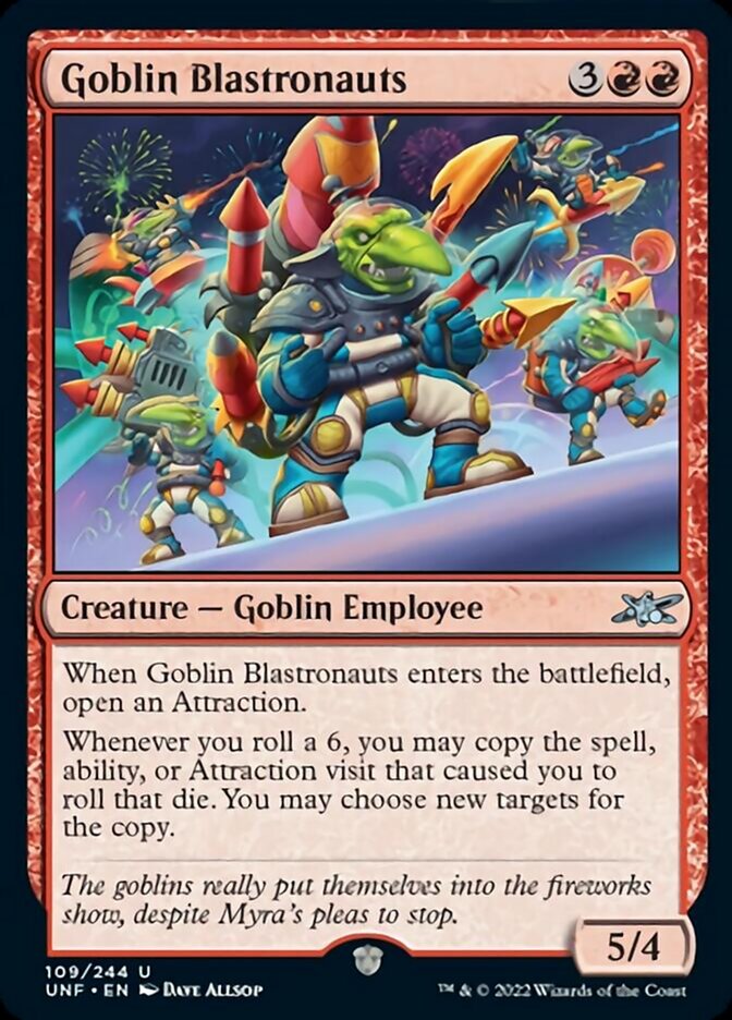 Goblin Blastronauts [Unfinity] | Exor Games Summserside