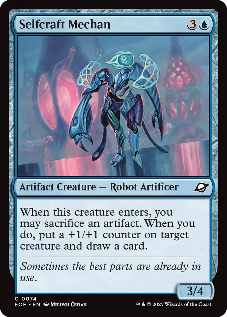 Selfcraft Mechan [Edge of Eternities] | Exor Games Summserside