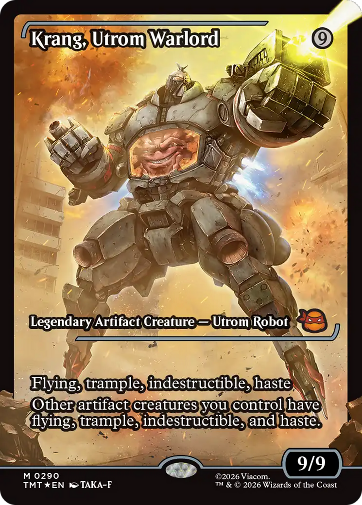 Krang, Utrom Warlord (Showcase) [Teenage Mutant Ninja Turtles] | Exor Games Summserside