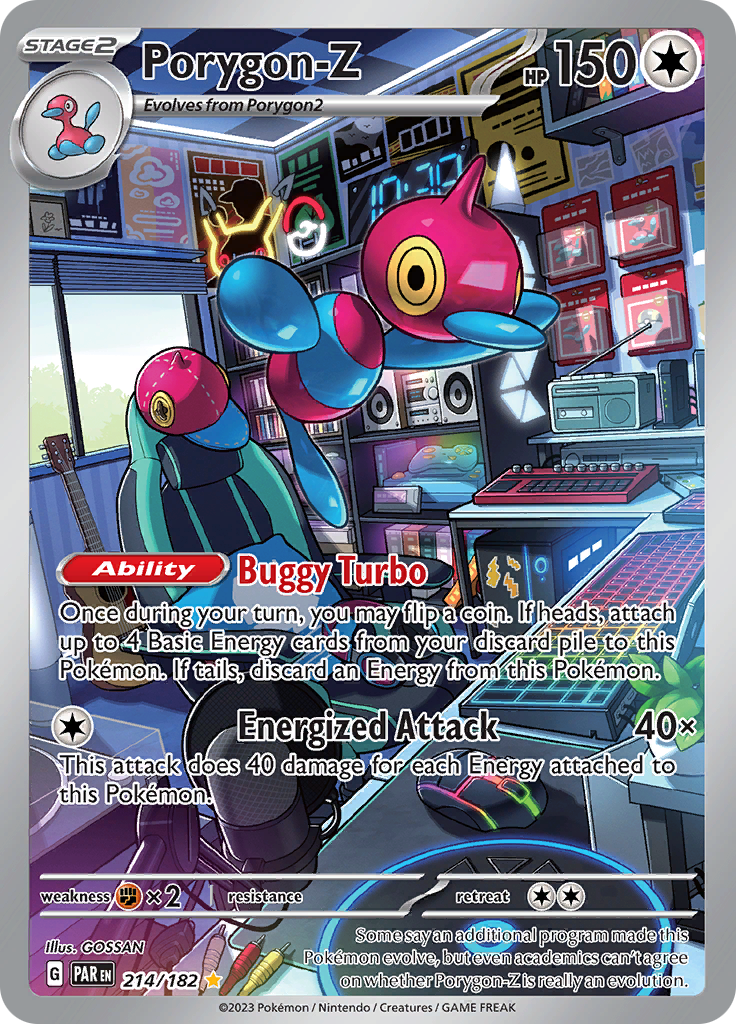 Porygon-Z (214/182) [Scarlet & Violet: Paradox Rift] | Exor Games Summserside