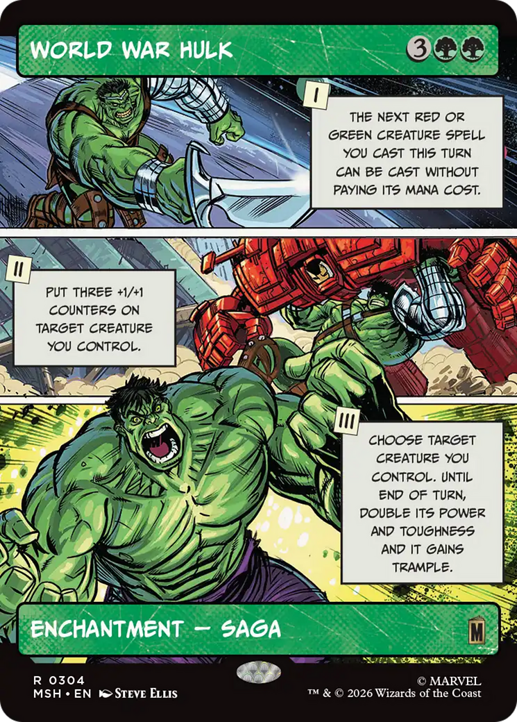 World War Hulk (Borderless) [Marvel Super Heroes] | Exor Games Summserside