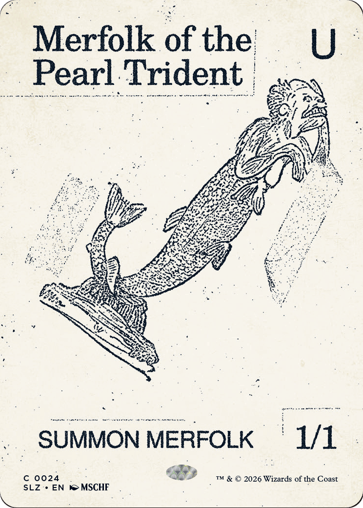 Merfolk of the Pearl Trident (0024) [Secret Lair x MSCHF: The Zeta Set] | Exor Games Summserside