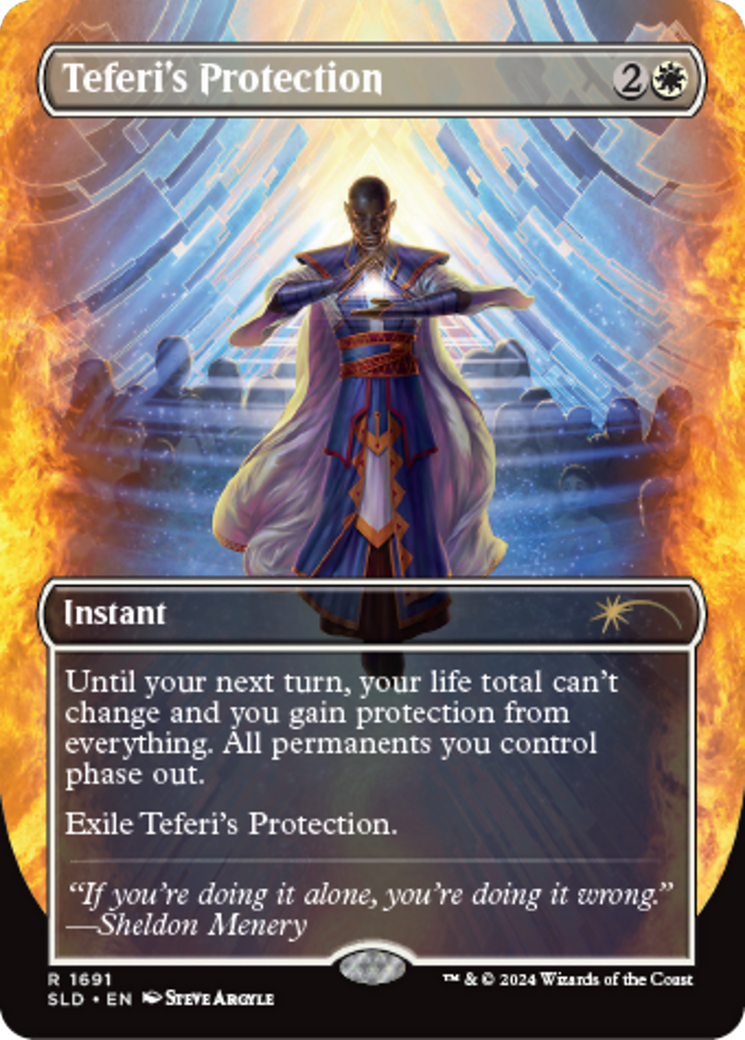 Teferi's Protection (1691) [Secret Lair: Sheldon's Spellbook] | Exor Games Summserside