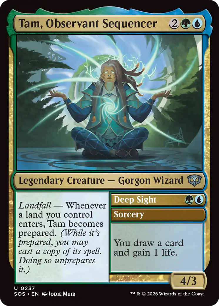 Tam, Observant Sequencer [Secrets of Strixhaven] | Exor Games Summserside