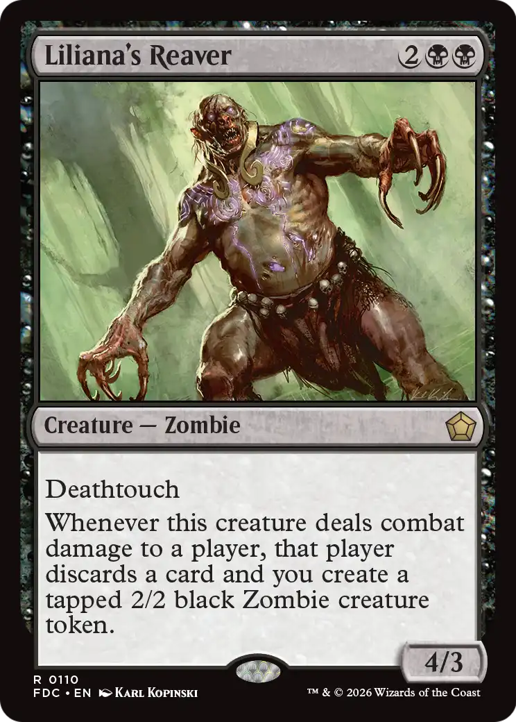 Liliana's Reaver [Foundations Commander] | Exor Games Summserside