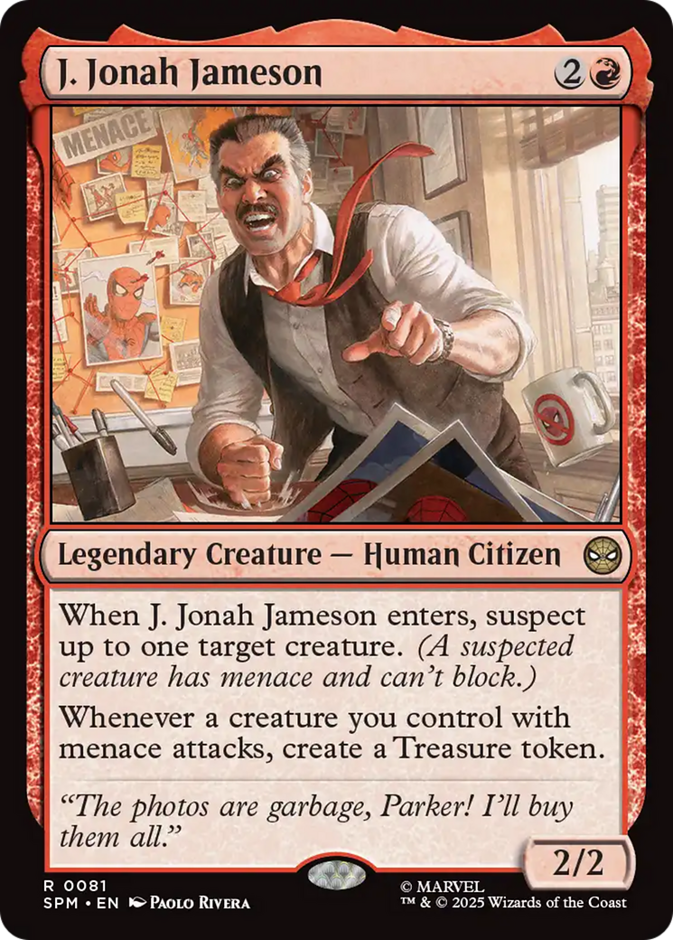 J. Jonah Jameson [Marvel's Spider-Man] | Exor Games Summserside