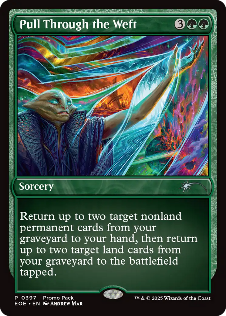 Pull Through the Weft [Edge of Eternities Promo Pack] | Exor Games Summserside