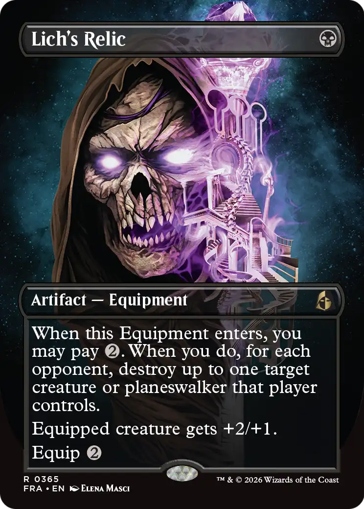 Lich's Relic (Borderless) [Reality Fracture] | Exor Games Summserside