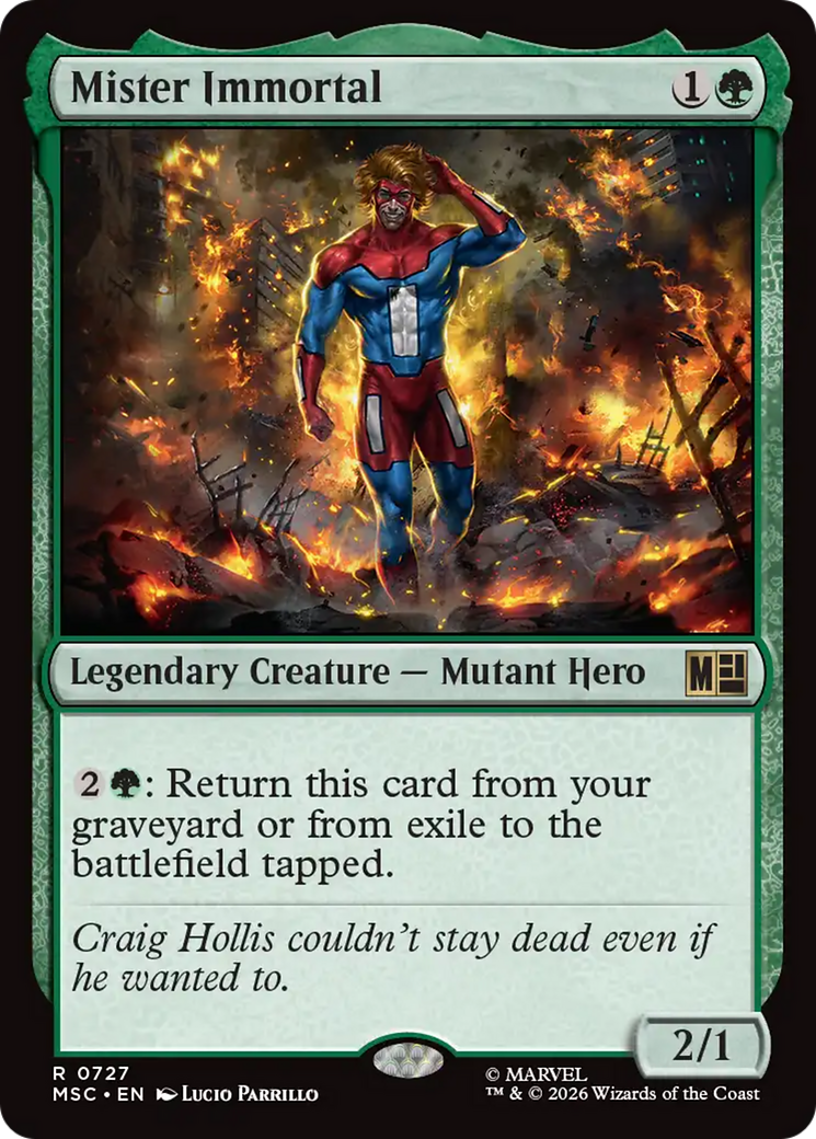 Mister Immortal [Marvel Super Heroes Commander] | Exor Games Summserside