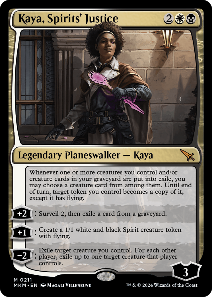 Kaya, Spirits' Justice [Murders at Karlov Manor] | Exor Games Summserside
