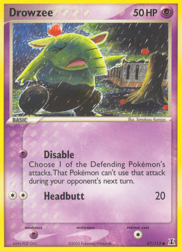 Drowzee (67/113) [EX: Delta Species] | Exor Games Summserside