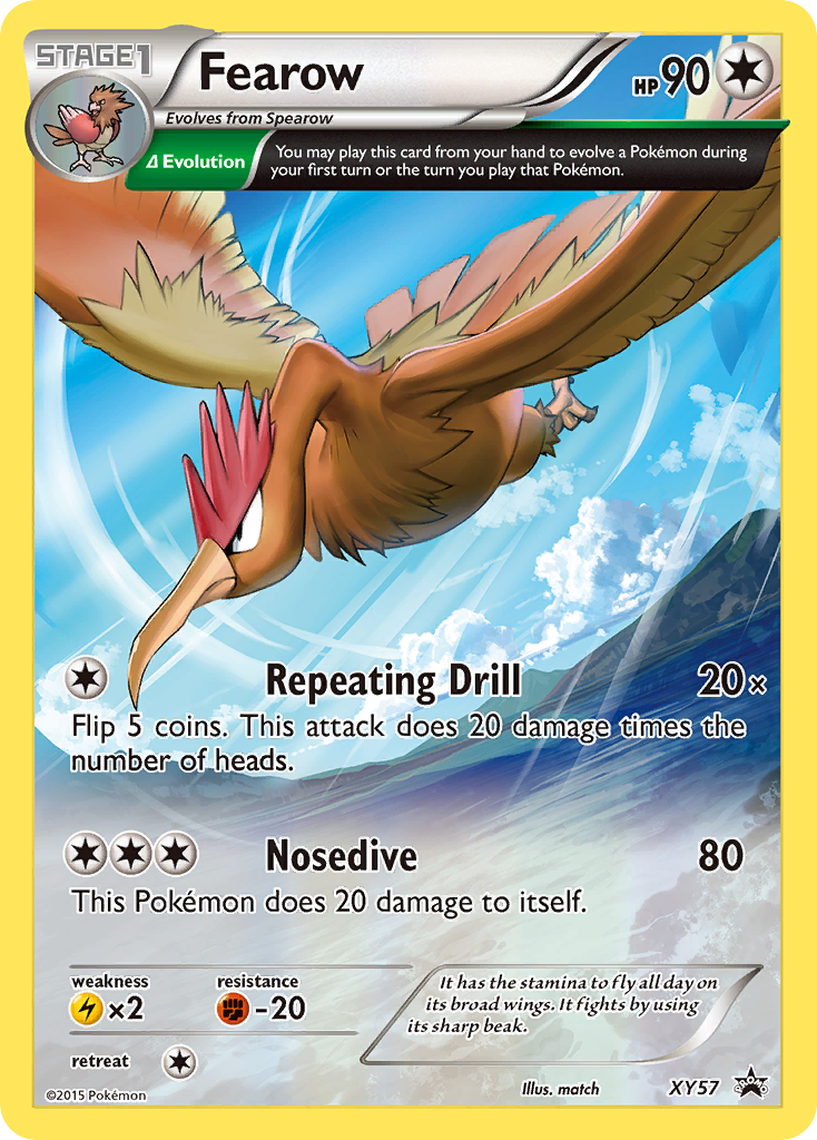 Fearow (XY57) [XY: Black Star Promos] | Exor Games Summserside