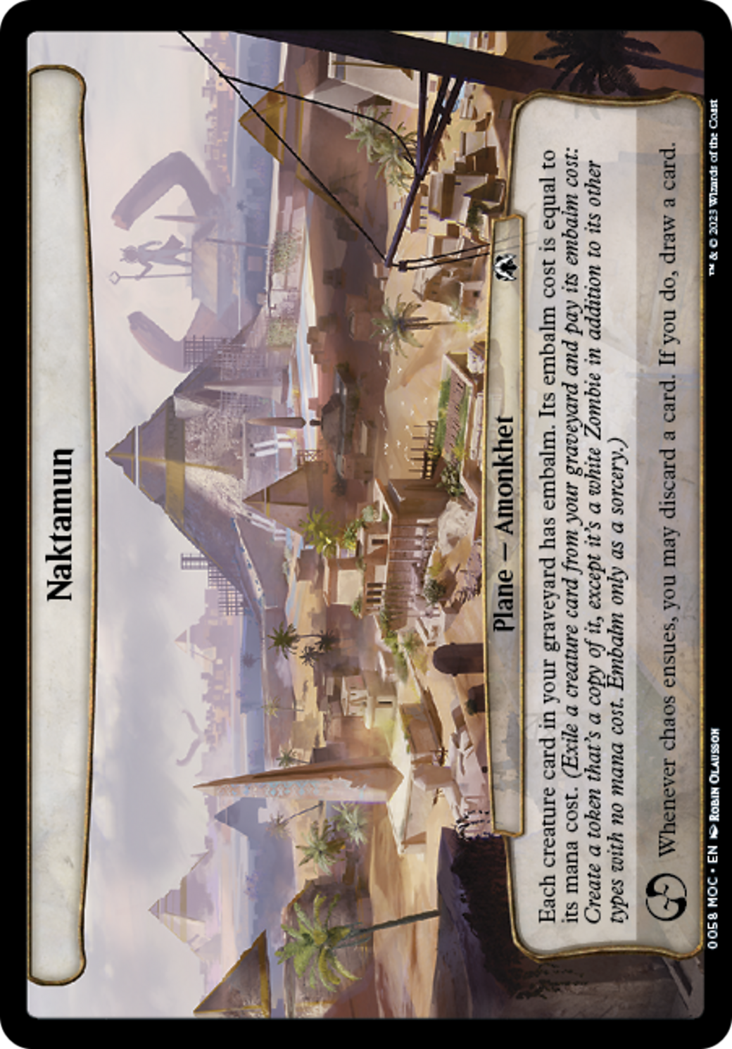 Naktamun [March of the Machine Commander] | Exor Games Summserside