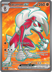 Lycanroc ex (241/193) [Scarlet & Violet: Paldea Evolved] | Exor Games Summserside