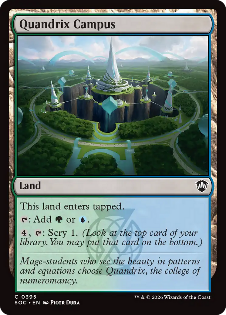 Quandrix Campus [Secrets of Strixhaven Commander] | Exor Games Summserside
