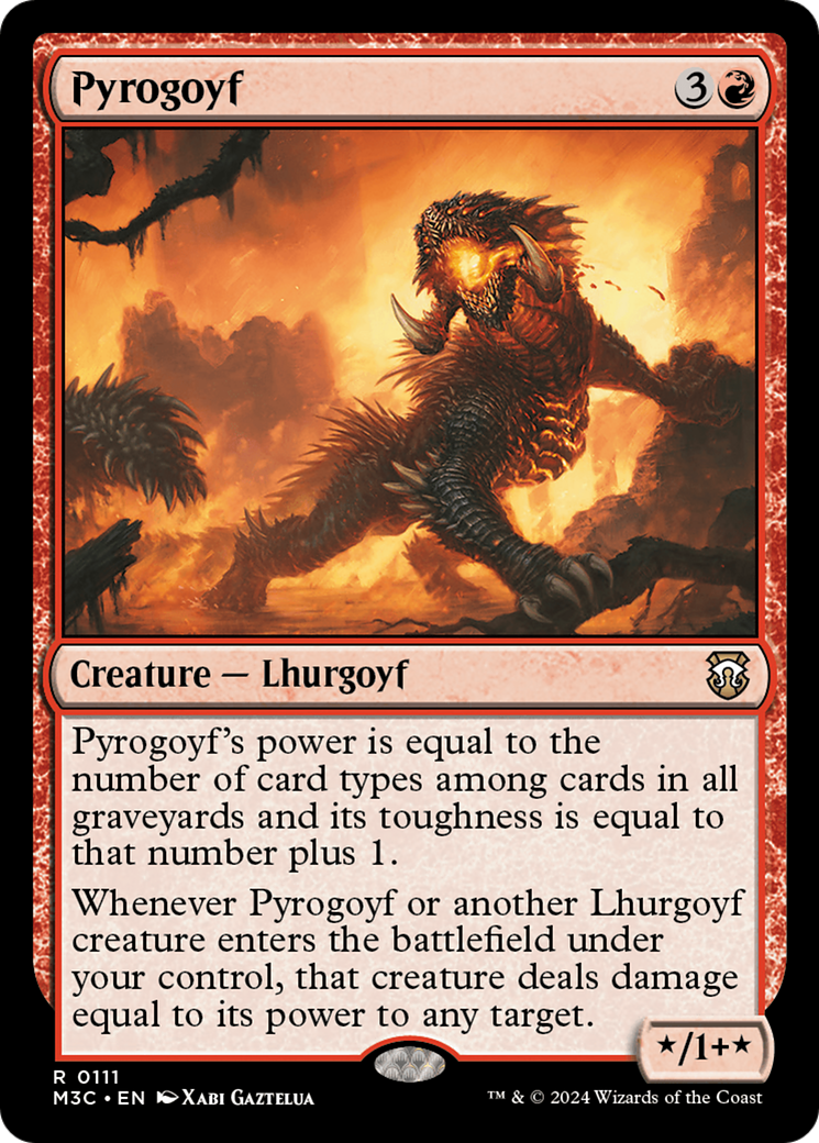 Pyrogoyf [Modern Horizons 3 Commander] | Exor Games Summserside