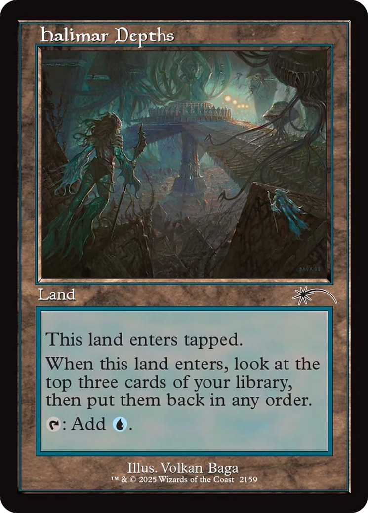 Halimar Depths (Retro Frame) [Secret Lair Drop Series] | Exor Games Summserside
