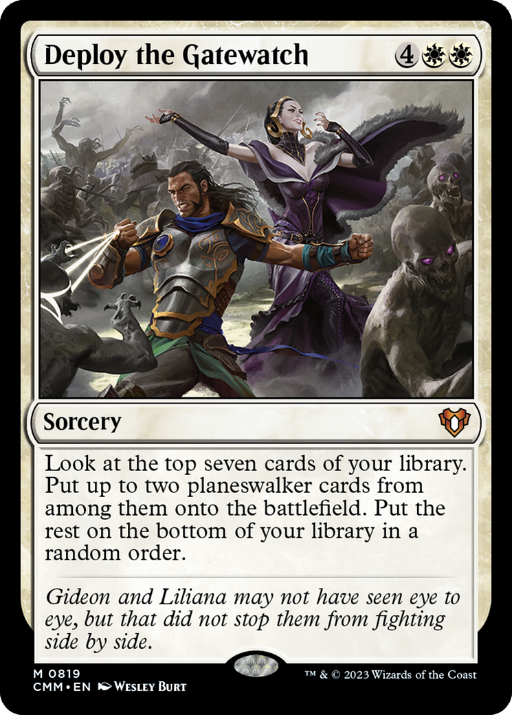 Deploy the Gatewatch [Commander Masters] | Exor Games Summserside
