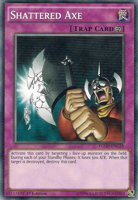 Shattered Axe [YGLD-ENC38] Common | Exor Games Summserside