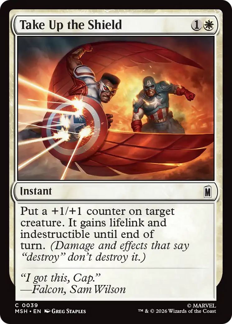 Take Up the Shield [Marvel Super Heroes] | Exor Games Summserside