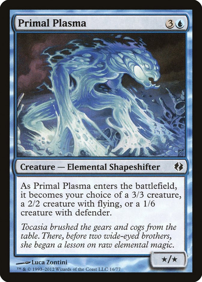 Primal Plasma [Duel Decks: Venser vs. Koth] | Exor Games Summserside
