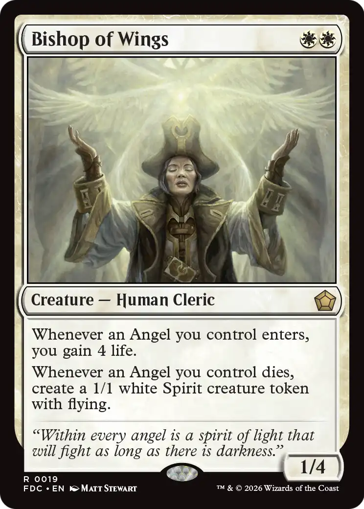 Bishop of Wings [Foundations Commander] | Exor Games Summserside