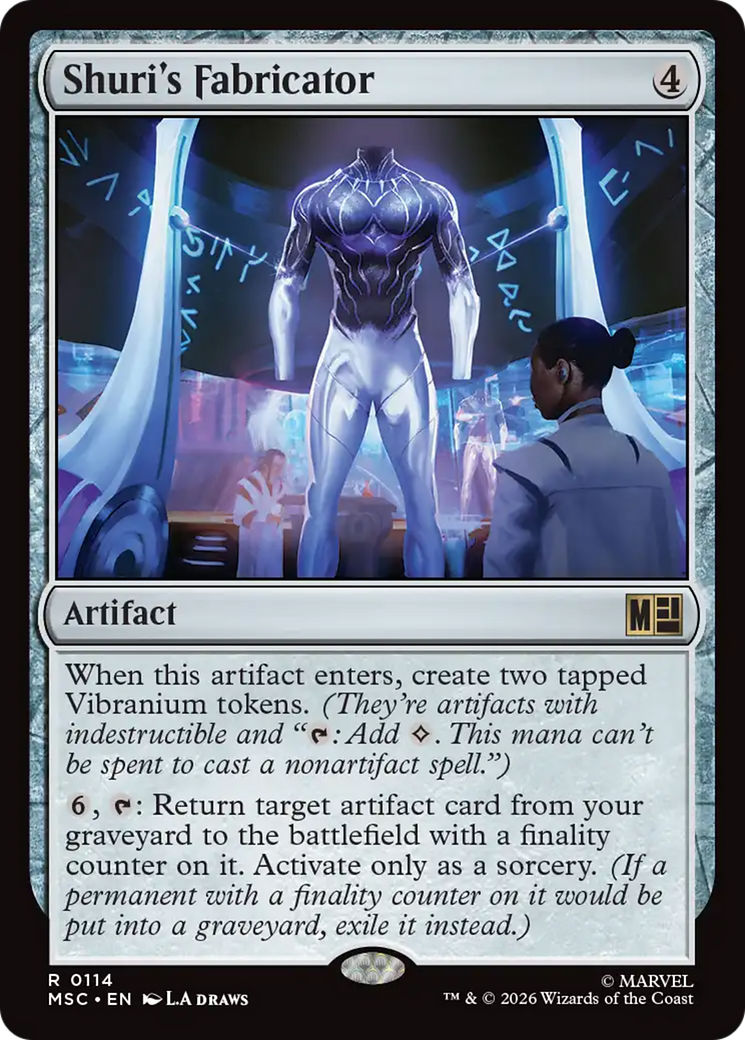 Shuri's Fabricator (Surge Foil) [Marvel Super Heroes Commander] | Exor Games Summserside