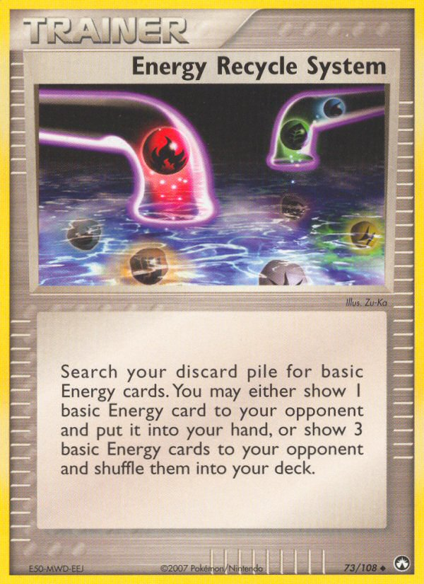 Energy Recycle System (73/108) [EX: Power Keepers] | Exor Games Summserside