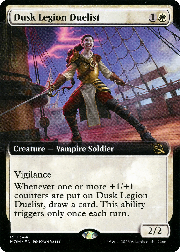 Dusk Legion Duelist (Extended Art) [March of the Machine] | Exor Games Summserside