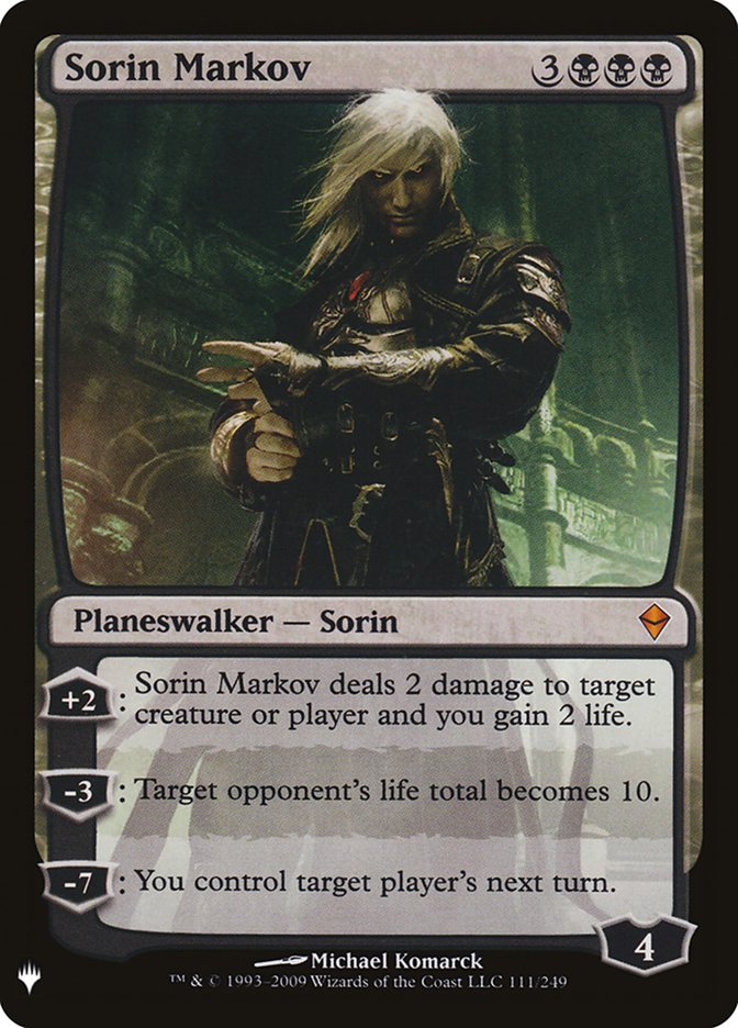 Sorin Markov [Mystery Booster] | Exor Games Summserside