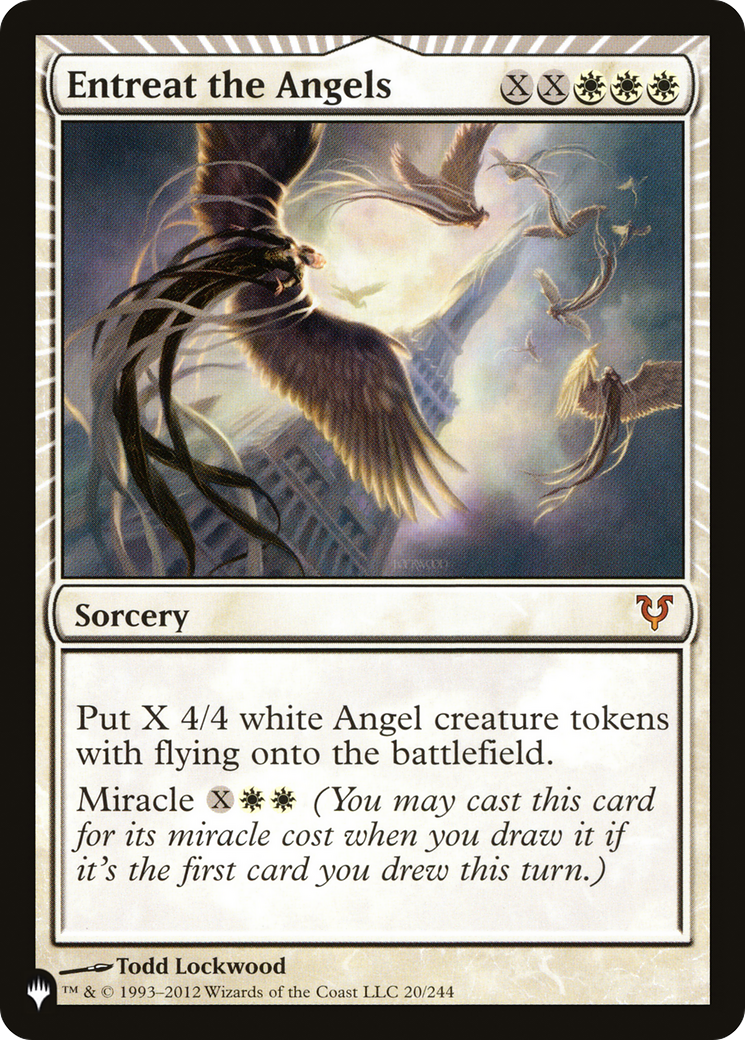 Entreat the Angels [Secret Lair: Angels] | Exor Games Summserside