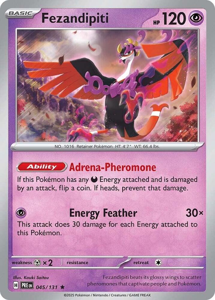 Fezandipiti (045/131) [Scarlet & Violet: Prismatic Evolutions] | Exor Games Summserside