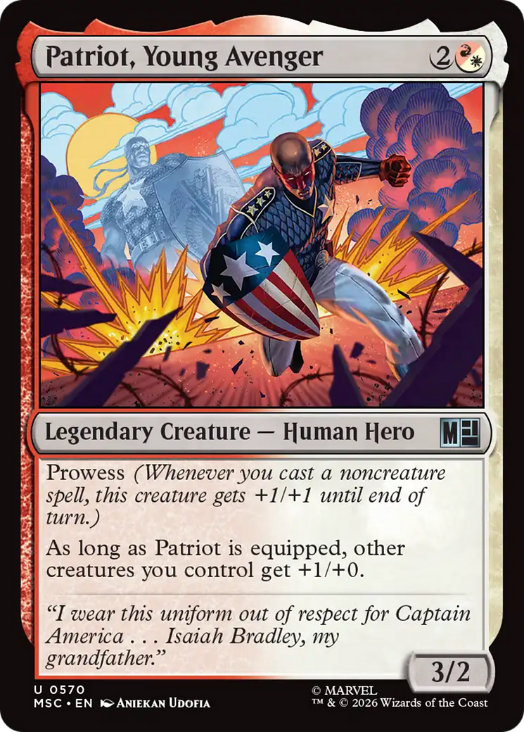 Patriot, Young Avenger [Marvel Super Heroes] | Exor Games Summserside