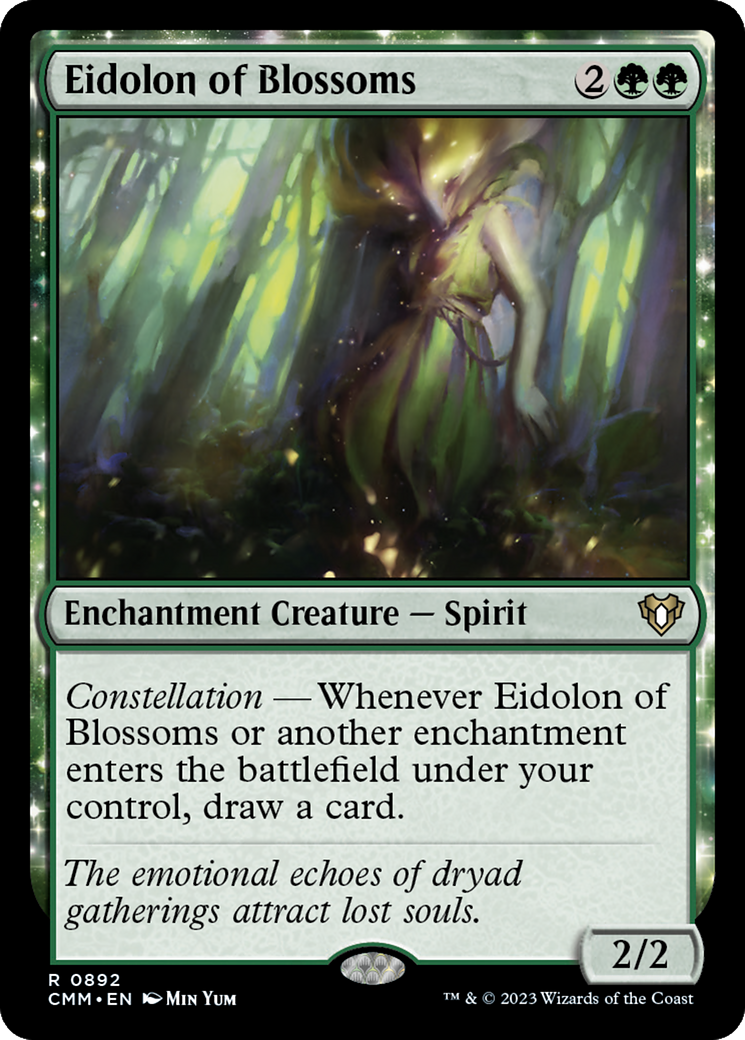 Eidolon of Blossoms [Commander Masters] | Exor Games Summserside