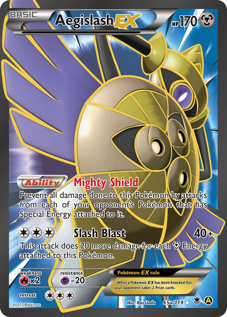 Aegislash EX (65a/119) [Alternate Art Promos] | Exor Games Summserside