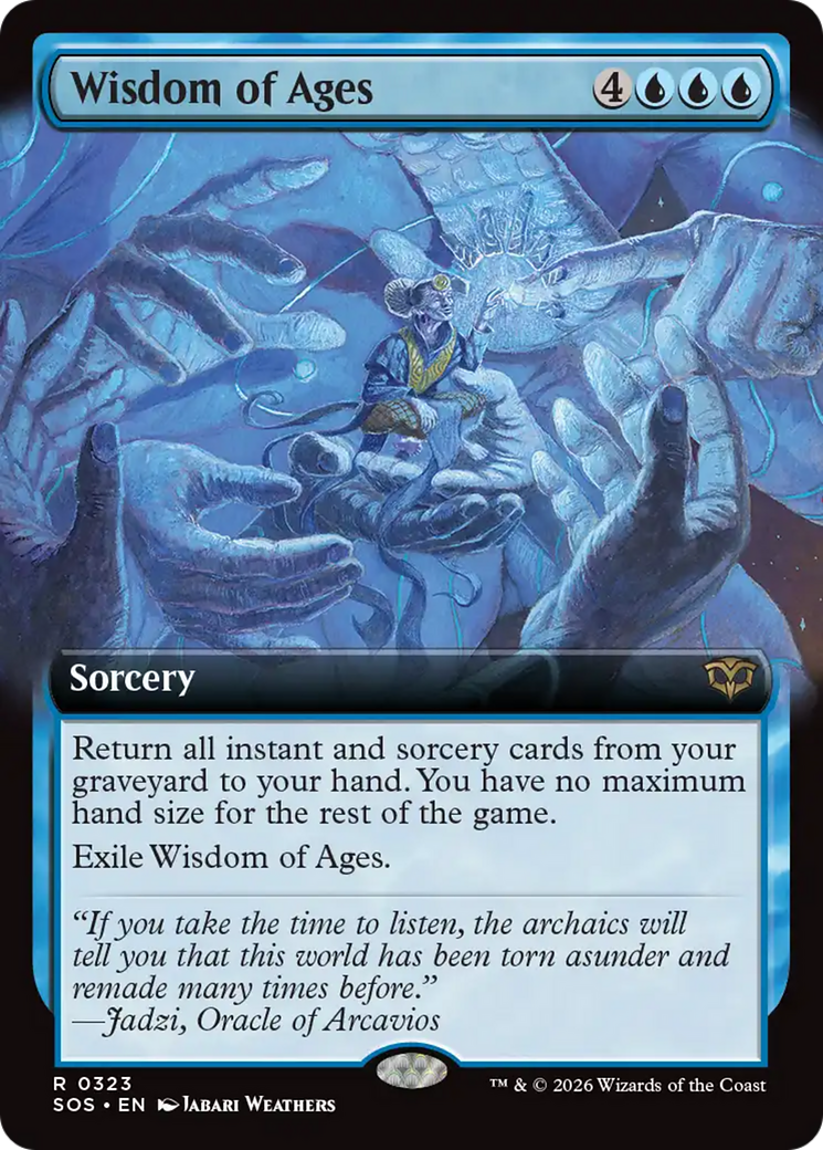 Wisdom of Ages (Extended Art) [Secrets of Strixhaven] | Exor Games Summserside