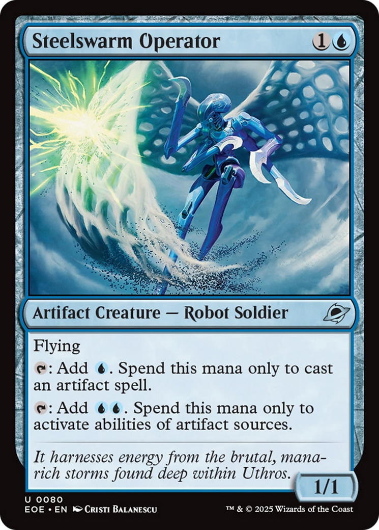 Steelswarm Operator [Edge of Eternities] | Exor Games Summserside