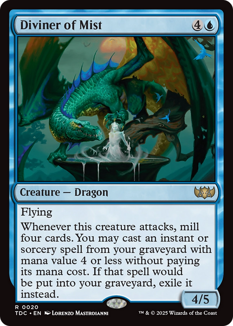 Diviner of Mist [Tarkir: Dragonstorm Commander] | Exor Games Summserside