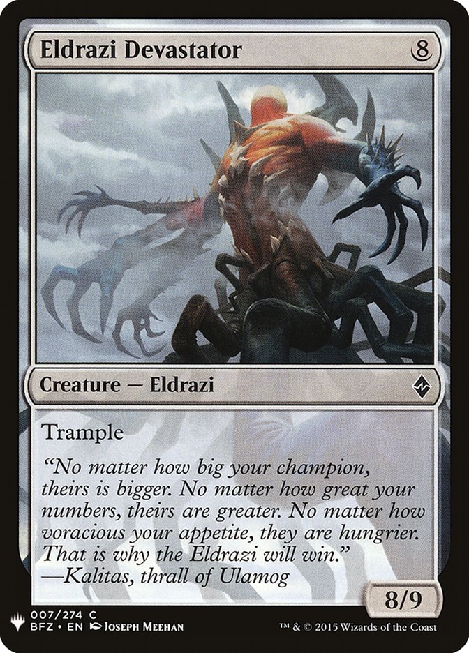 Eldrazi Devastator [Mystery Booster] | Exor Games Summserside