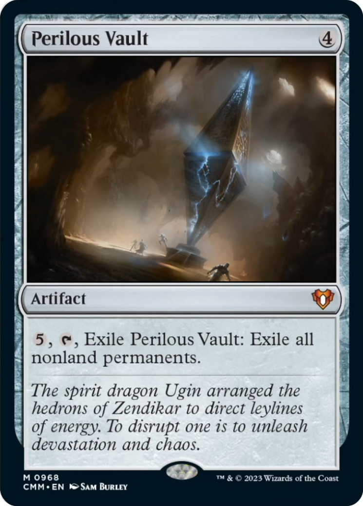 Perilous Vault [Commander Masters] | Exor Games Summserside